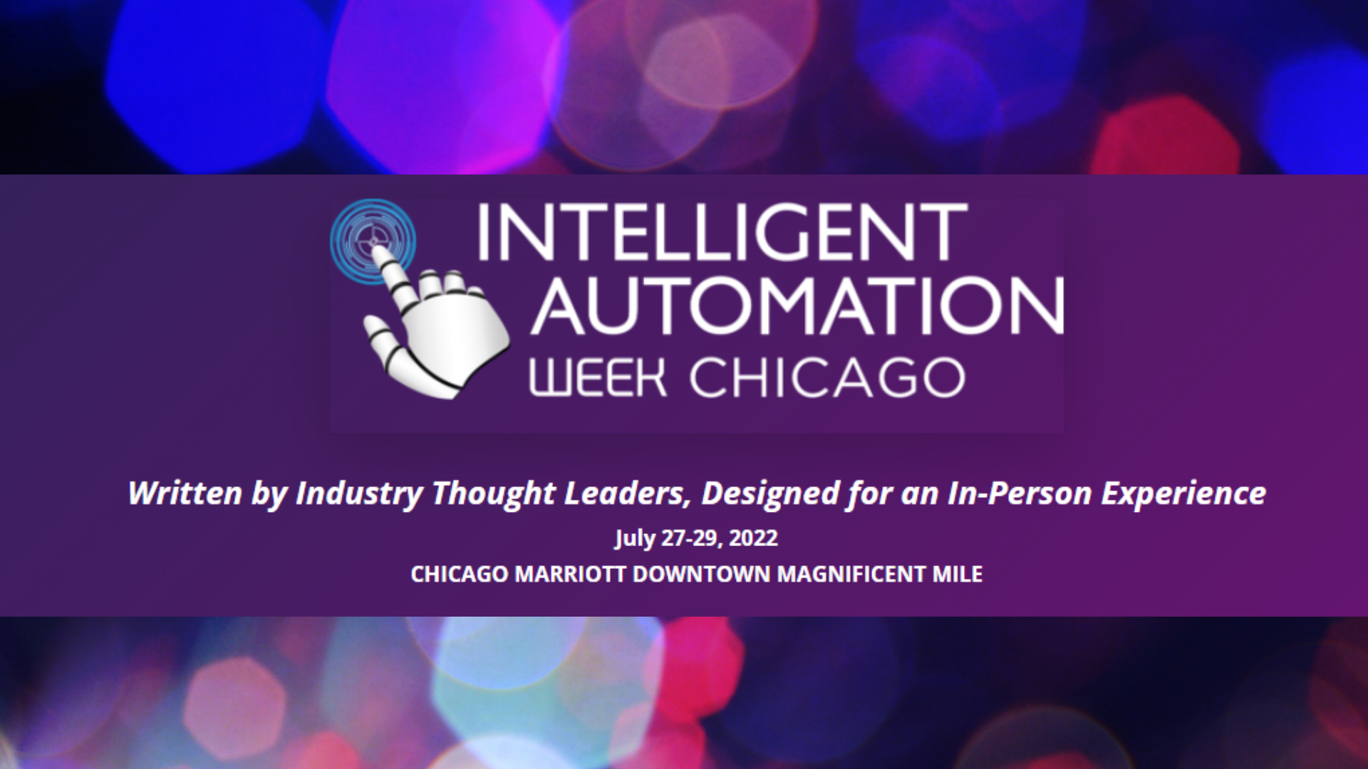 Intelligent Automation Week Chicago