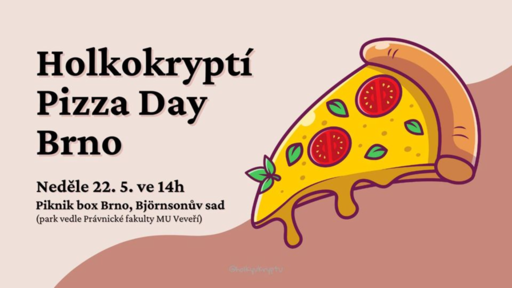 Holkokryptí Pizza Day Brno