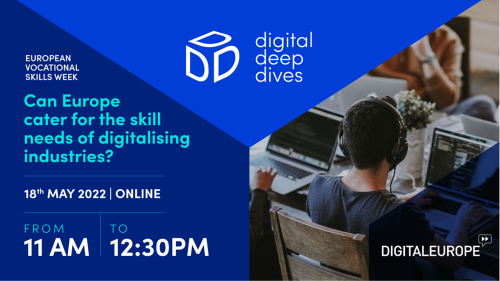 Digital Deep Dives series – Can Europe cater for the skill needs of digitalising industries?