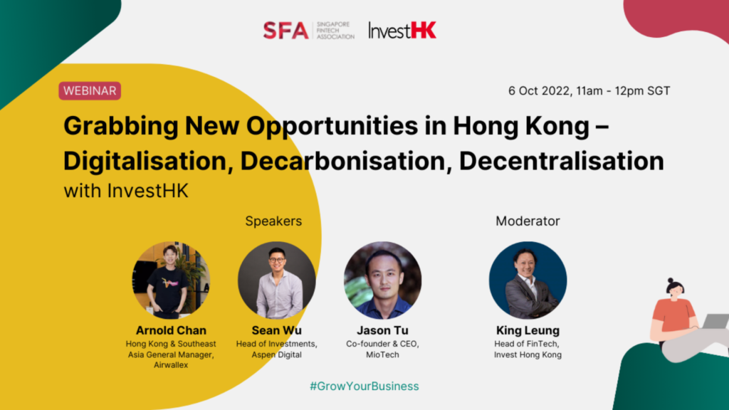 Grabbing New Opportunities in Hong Kong – Digitalisation, Decarbonisation, Decentralisation